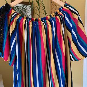 Multi-Colored F21 Top